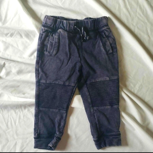 Cat & Jack Navy Joggers Reinforced Knee size 18 months - Picture 4 of 5
